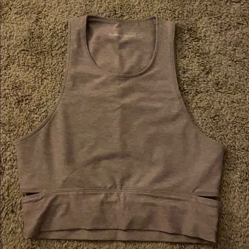 Outdoor Voices Slashback Crop size SMALL